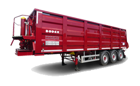 Полуприцеп самосвальный стальной BODEX KIS 3WS1 33-35 м³