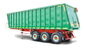 Полуприцеп самосвальный полностью алюминиевый зерновоз 50 м³