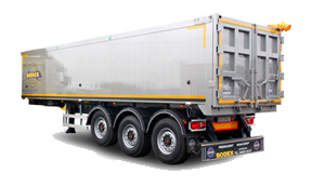 Полуприцеп самосвальный алюминиевый Bodex KIS 3WА 40-75 м³ зерновоз